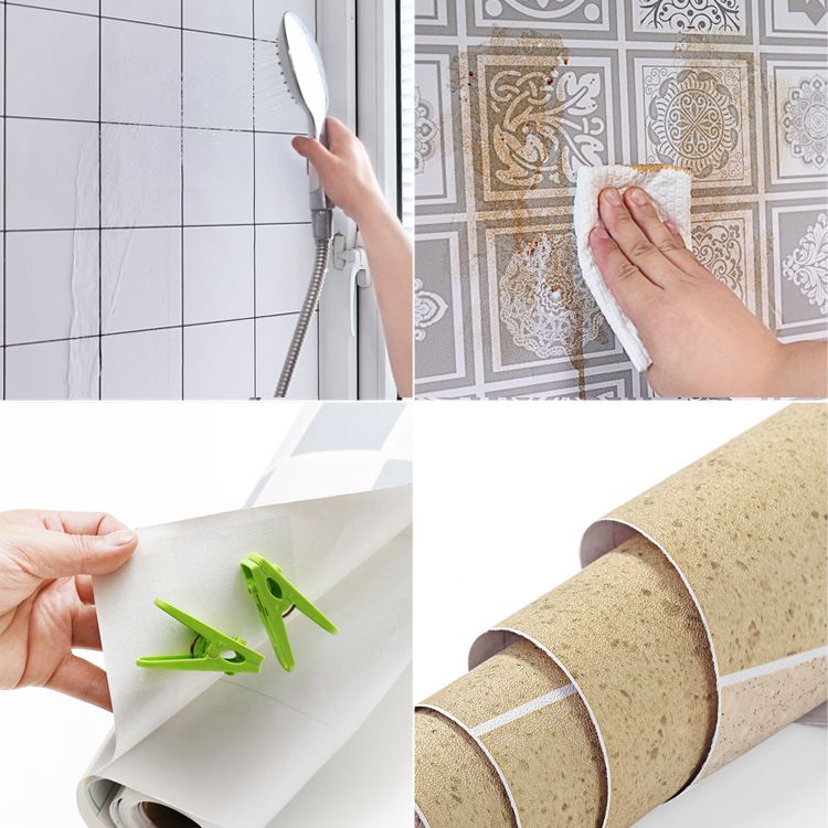 PVC Waterproof Mosaic Tile for Bathroom Backsplash Scratch Resistant Clearhalo 'Flooring 'Home Improvement' 'home_improvement' 'home_improvement_peel_stick_blacksplash' 'Peel & Stick Backsplash Tile' 'peel_stick_blacksplash' 'Walls & Ceilings' Walls and Ceiling' 1200x1200_bdc57ae4-f1eb-4538-803d-9e349d5b6291