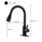 Modern Bridge Faucet Stainless Steel Pull down Sprayer with Supply Lines Kitchen Faucet Clearhalo 'Home Improvement' 'home_improvement' 'home_improvement_kitchen_faucets' 'Kitchen Faucets' 'Kitchen Remodel & Kitchen Fixtures' 'Kitchen Sinks & Faucet Components' 'kitchen_faucets' 1200x1200_bdced92e-5ae2-40c9-9ece-eda33dab52c8