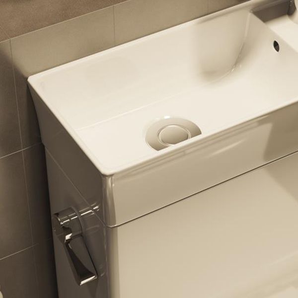 1-Piece Elongated Flush Toilet Ceramic Toilet Bowl with Wash Basin Clearhalo 'Bathroom Remodel & Bathroom Fixtures' 'Home Improvement' 'home_improvement' 'home_improvement_toilets' 'Toilets & Bidets' 'Toilets' 1200x1200_bde6d5c5-bd15-4691-91b6-06af206b339a