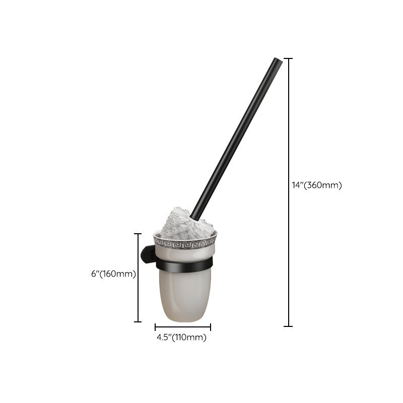 Modern Bath Hardware Set Black Towel Bar Bath Shelf Bathroom Hardware Set Clearhalo 'Bathroom Hardware Sets' 'Bathroom Hardware' 'Bathroom Remodel & Bathroom Fixtures' 'bathroom_hardware_sets' 'Home Improvement' 'home_improvement' 'home_improvement_bathroom_hardware_sets' 1200x1200_bdfc9ce5-ede0-40c3-b5e8-67d01eadf1ce