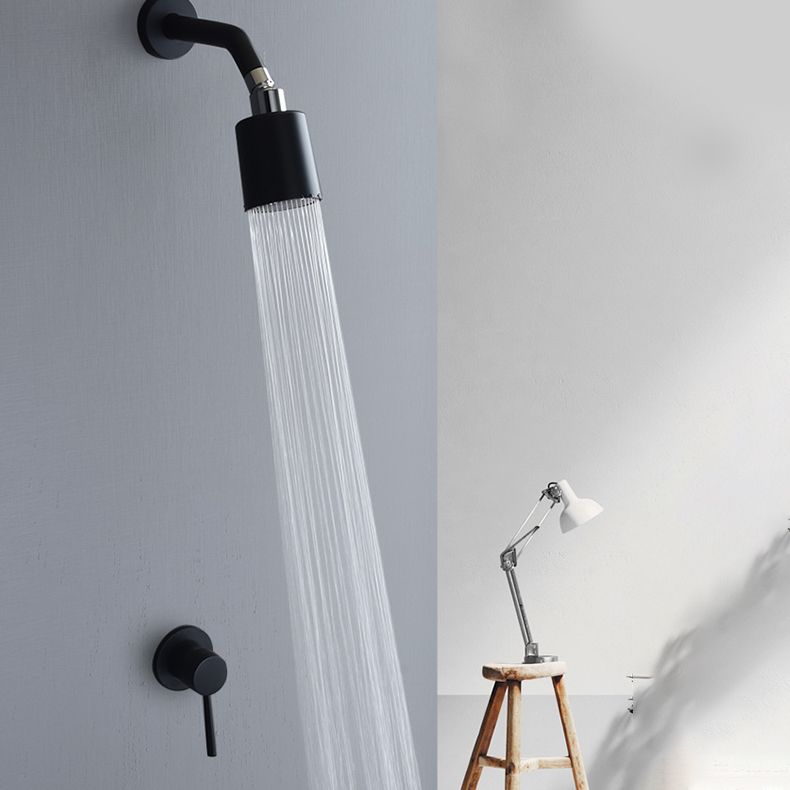 Metal Shower Head Combo Modern Round Fixed Shower Head for Bathroom Clearhalo 'Bathroom Remodel & Bathroom Fixtures' 'Home Improvement' 'home_improvement' 'home_improvement_shower_heads' 'Shower Heads' 'shower_heads' 'Showers & Bathtubs Plumbing' 'Showers & Bathtubs' 1200x1200_bdffcd65-4acc-40ee-8fda-e888616d0d08