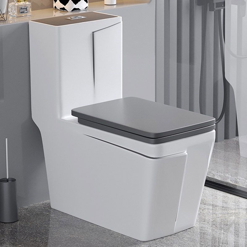 Skirted Flush Toilet Floor Mount Traditional One-Piece Toilet with Slow Close Seat Clearhalo 'Bathroom Remodel & Bathroom Fixtures' 'Home Improvement' 'home_improvement' 'home_improvement_toilets' 'Toilets & Bidets' 'Toilets' 1200x1200_be19d6c5-e71c-45d1-93c1-745e3e1d2cdc