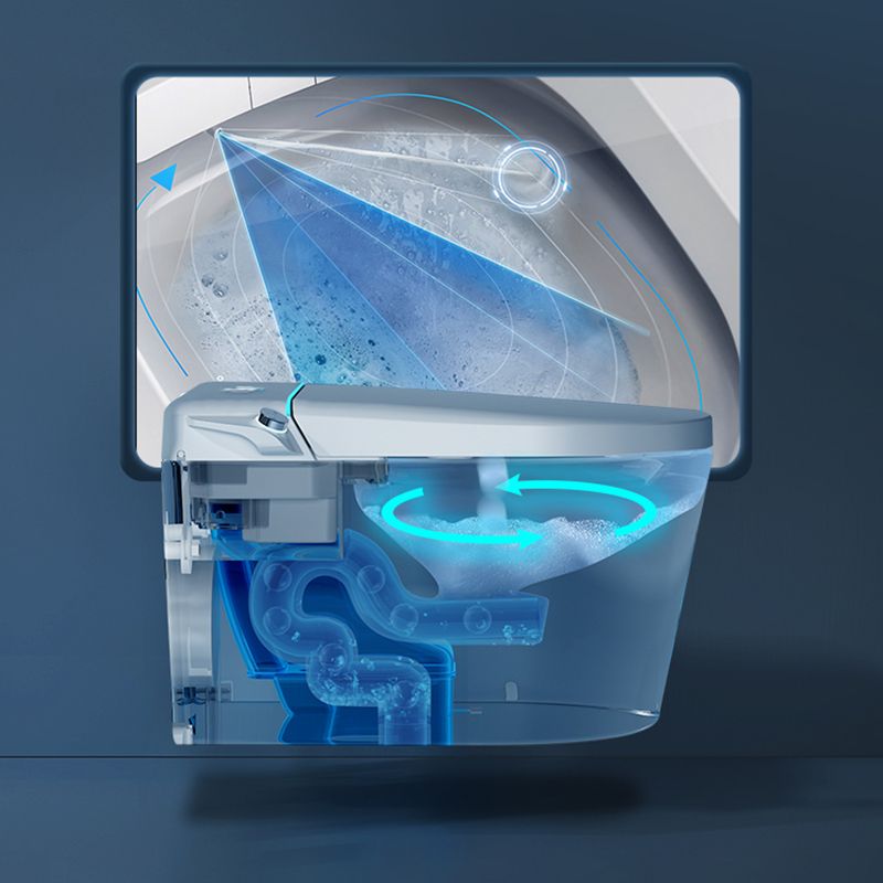 Stain Resistant Smart Bidet White Warm Air Dryer Bidet without Water Pressure Control Clearhalo 'Bathroom Remodel & Bathroom Fixtures' 'Bidets' 'Home Improvement' 'home_improvement' 'home_improvement_bidets' 'Toilets & Bidets' 1200x1200_be1a75df-06cc-4eec-95e1-f41e46f7229e