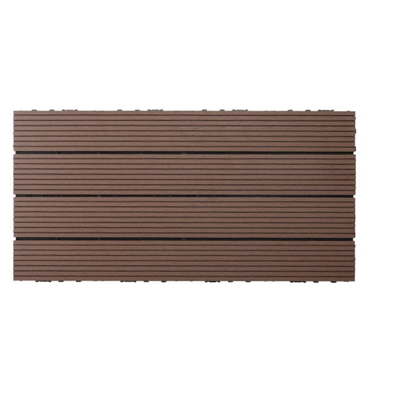 Wire Brushed Wood Floor Tile Click Lock Engineered Wood for Patio Garden Clearhalo 'Flooring 'Hardwood Flooring' 'hardwood_flooring' 'Home Improvement' 'home_improvement' 'home_improvement_hardwood_flooring' Walls and Ceiling' 1200x1200_be1e9f34-a107-480d-a17e-0b834dc2c765