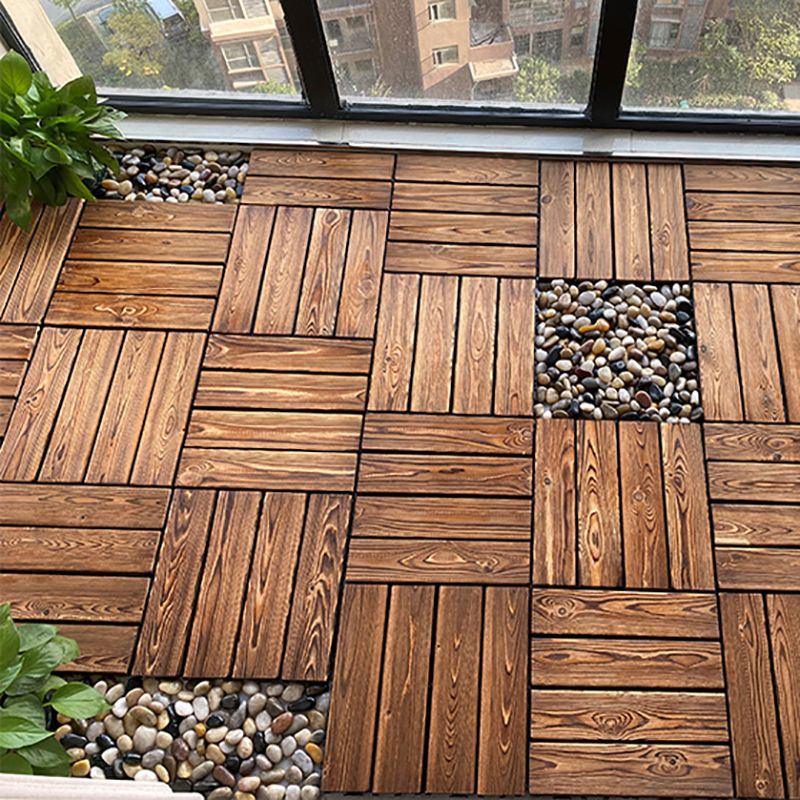 Outdoor Composite Deck Tiles Snapping Striped Detail Kit Deck Tiles ...