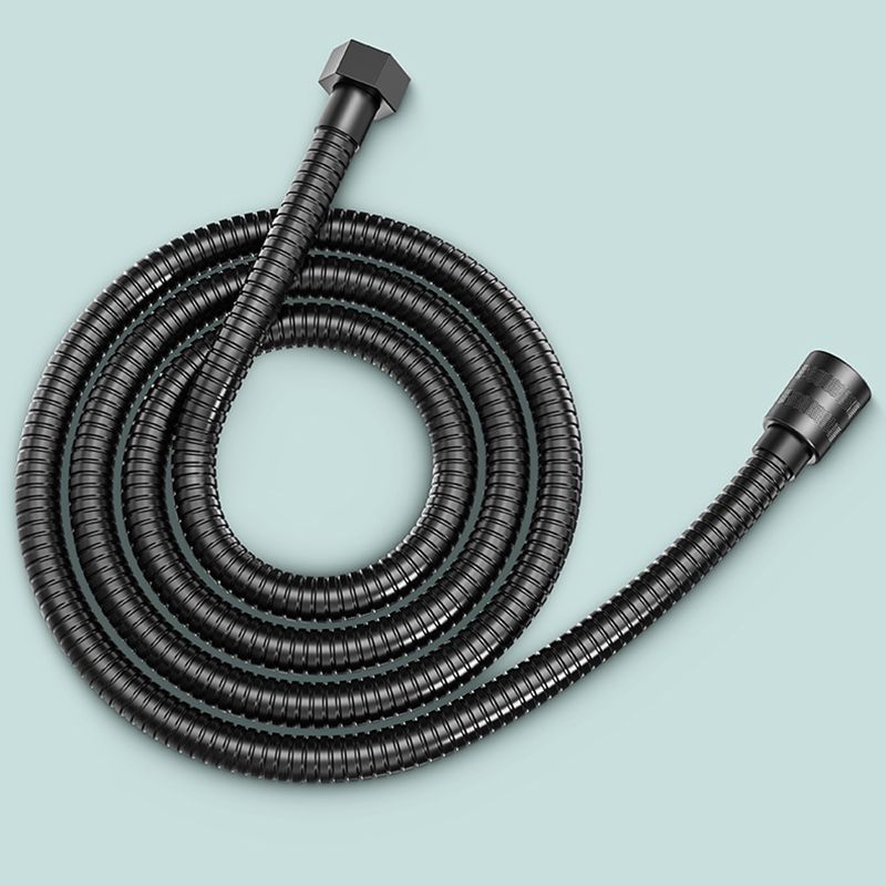 Modern 6 Setting Shower Head Adjustable Spray Pattern Matte Black Round Shower Head Clearhalo 'Bathroom Remodel & Bathroom Fixtures' 'Home Improvement' 'home_improvement' 'home_improvement_shower_heads' 'Shower Heads' 'shower_heads' 'Showers & Bathtubs Plumbing' 'Showers & Bathtubs' 1200x1200_be49c920-ddd1-430b-b601-637e99e339ec