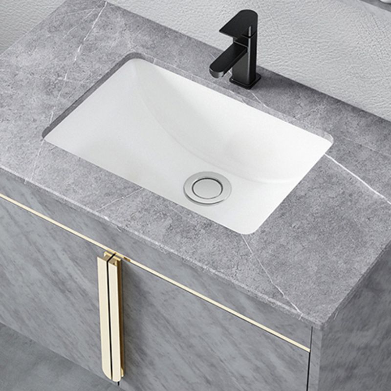Contemporary Sink Cabinet Mirror Cabinet Vanity Cabinet for Bathroom Clearhalo 'Bathroom Remodel & Bathroom Fixtures' 'Bathroom Vanities' 'bathroom_vanities' 'Home Improvement' 'home_improvement' 'home_improvement_bathroom_vanities' 1200x1200_be5dc33a-926c-4fff-a9ba-67e9cc675edc
