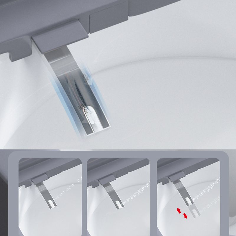 Modern Grey Siphon Jet Flush Toilet One-Piece Wall Mount Toilet for Bathroom Clearhalo 'Bathroom Remodel & Bathroom Fixtures' 'Home Improvement' 'home_improvement' 'home_improvement_toilets' 'Toilets & Bidets' 'Toilets' 1200x1200_be6fc420-01a4-4dea-89d4-e49087e8ec8f