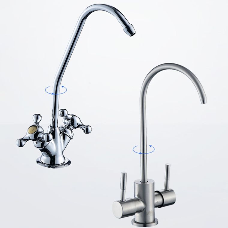 Kitchen Filtered Faucet Copper Gooseneck Kitchen Filtered Faucet Clearhalo 'Home Improvement' 'home_improvement' 'home_improvement_kitchen_faucets' 'Kitchen Faucets' 'Kitchen Remodel & Kitchen Fixtures' 'Kitchen Sinks & Faucet Components' 'kitchen_faucets' 1200x1200_bea3f5fc-713f-45fe-a263-e9dddcc9cb0f