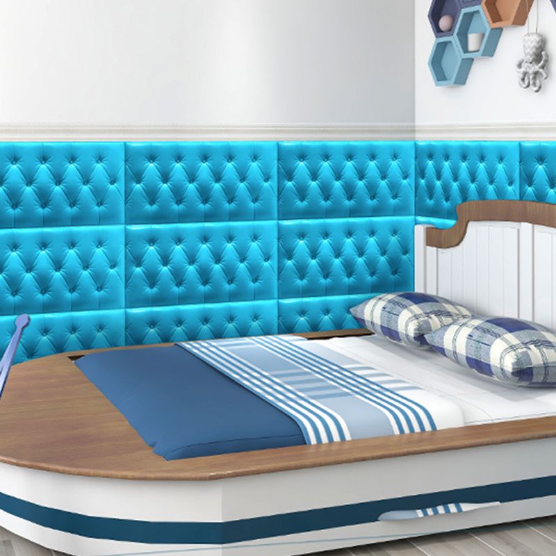 Upholstered Wall Panel Modern Minimalist Home Living Room Bedroom Wall Plate (4-pack) Clearhalo 'Flooring 'Home Improvement' 'home_improvement' 'home_improvement_wall_paneling' 'Wall Paneling' 'wall_paneling' 'Walls & Ceilings' Walls and Ceiling' 1200x1200_bec10081-2d1c-4d00-9b14-206c67762c46