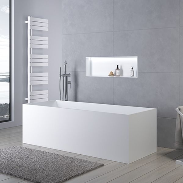 Freestanding Antique Finish Soaking Bathtub Rectangular Modern Bath Tub Clearhalo 'Bathroom Remodel & Bathroom Fixtures' 'Bathtubs' 'Home Improvement' 'home_improvement' 'home_improvement_bathtubs' 'Showers & Bathtubs' 1200x1200_bed4d2ce-74f7-4d87-94ff-1132fdc917a2