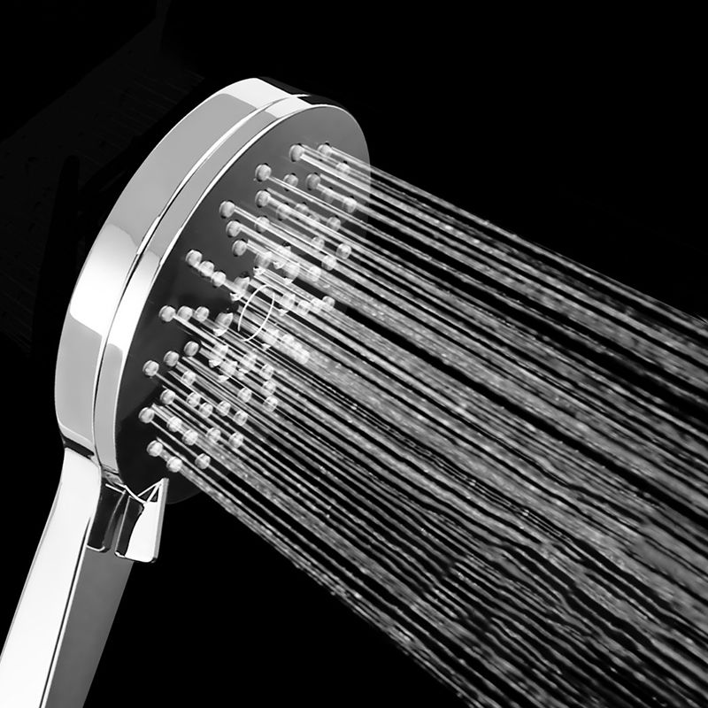 Ceiling and Wall Mounted Shower Head Combo Round Chrome Spray Head Clearhalo 'Bathroom Remodel & Bathroom Fixtures' 'Home Improvement' 'home_improvement' 'home_improvement_shower_heads' 'Shower Heads' 'shower_heads' 'Showers & Bathtubs Plumbing' 'Showers & Bathtubs' 1200x1200_bedb090c-cb9c-4cff-8491-ea94e7f9dc55