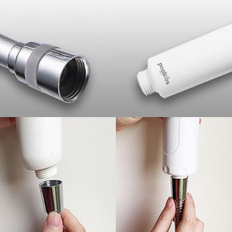 Contemporary Handheld Shower Head Water Filtration Shower Head Clearhalo 'Bathroom Remodel & Bathroom Fixtures' 'Home Improvement' 'home_improvement' 'home_improvement_shower_heads' 'Shower Heads' 'shower_heads' 'Showers & Bathtubs Plumbing' 'Showers & Bathtubs' 1200x1200_bee0e8e0-c646-4e27-a411-e7c969085d4e