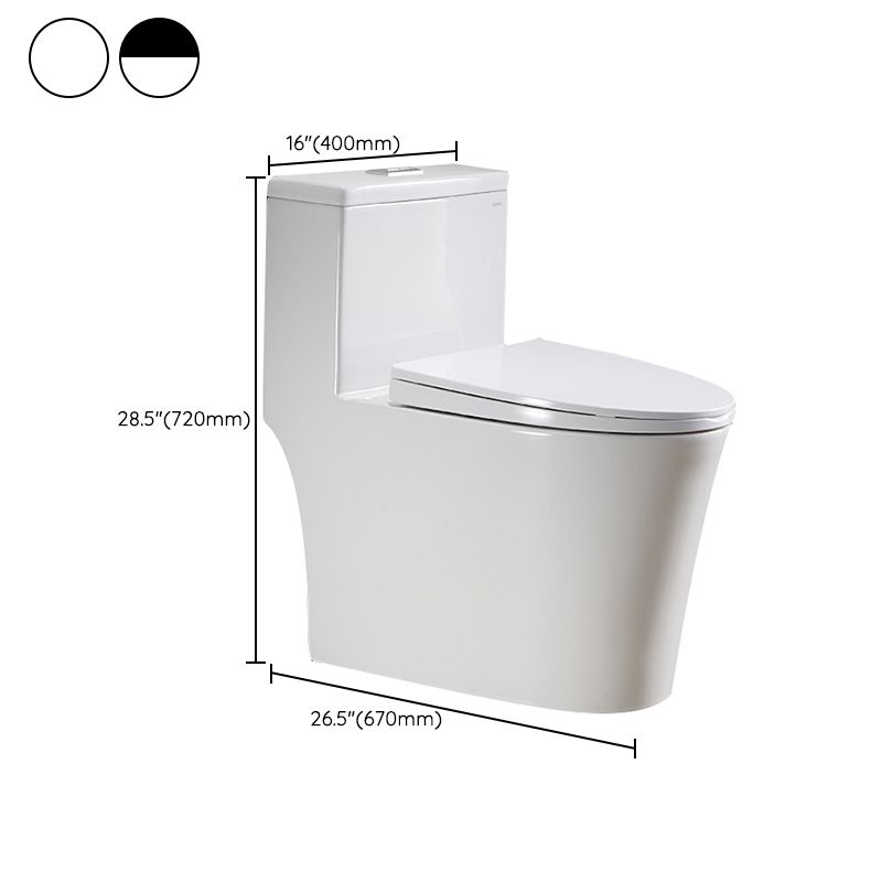 Traditional Toilet Bowl All-In-One Floor Mounted Siphon Jet Toilet Clearhalo 'Bathroom Remodel & Bathroom Fixtures' 'Home Improvement' 'home_improvement' 'home_improvement_toilets' 'Toilets & Bidets' 'Toilets' 1200x1200_bee354e8-0a64-4e06-9342-a9de67a9a278