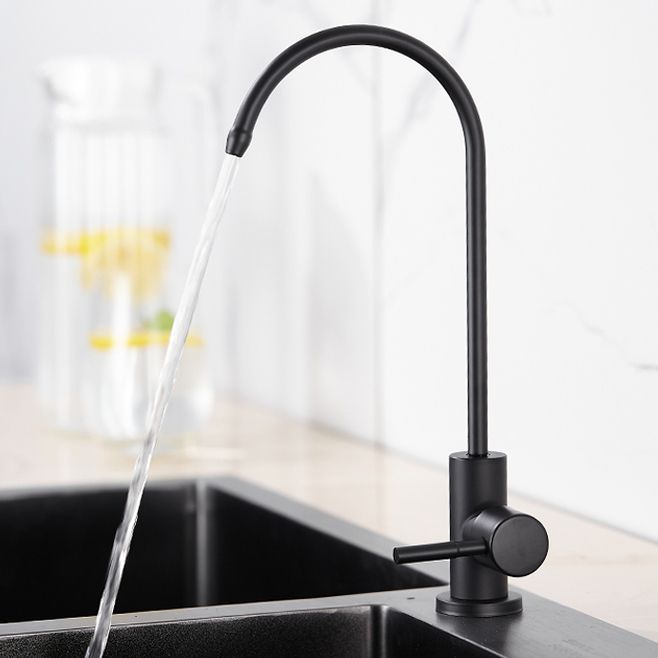Modern 1-Handle Bar Faucet Standard Kitchen Faucet in Silver Clearhalo 'Home Improvement' 'home_improvement' 'home_improvement_kitchen_faucets' 'Kitchen Faucets' 'Kitchen Remodel & Kitchen Fixtures' 'Kitchen Sinks & Faucet Components' 'kitchen_faucets' 1200x1200_bf1f05e6-9a6d-4c9a-a2f5-ab7f2efa23ae
