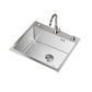 Modern Workstation Sink Stainless Steel with Drain Assembly and Faucet Kitchen Sink Clearhalo 'Home Improvement' 'home_improvement' 'home_improvement_kitchen_sinks' 'Kitchen Remodel & Kitchen Fixtures' 'Kitchen Sinks & Faucet Components' 'Kitchen Sinks' 'kitchen_sinks' 1200x1200_bf261811-3565-4dad-bce3-f1b6e2157423