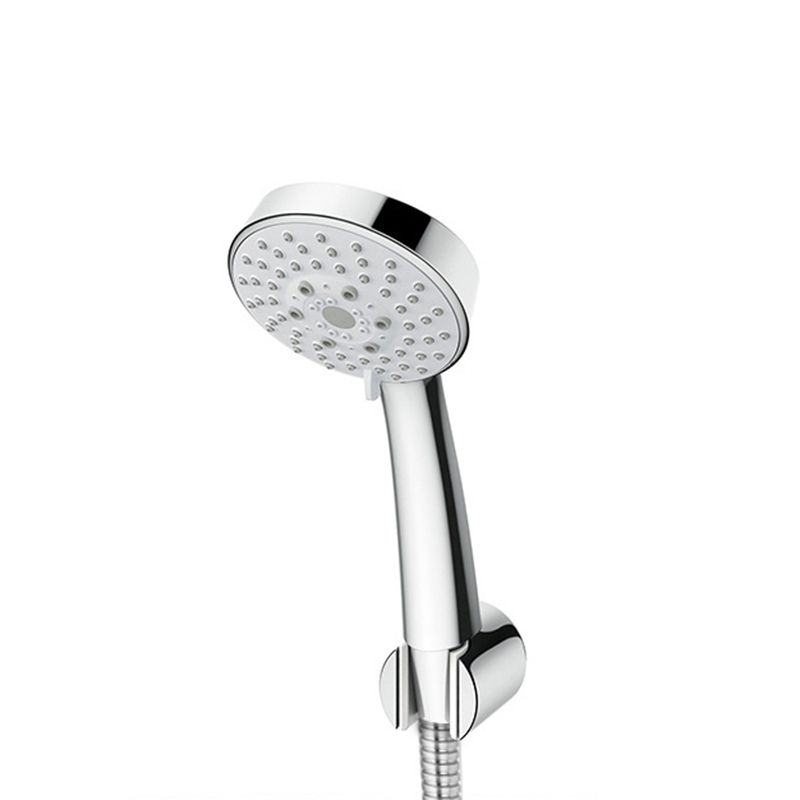 Contemporary Shower Head Round Handheld Shower Head in Bathroom Clearhalo 'Bathroom Remodel & Bathroom Fixtures' 'Home Improvement' 'home_improvement' 'home_improvement_shower_heads' 'Shower Heads' 'shower_heads' 'Showers & Bathtubs Plumbing' 'Showers & Bathtubs' 1200x1200_bf5096c2-5b18-4bf9-8bc1-1ac7143d498f