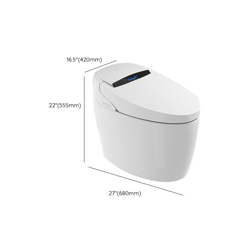 Heated Seat Floor Standing Bidet in White Smart Horizontal Toilet Clearhalo 'Bathroom Remodel & Bathroom Fixtures' 'Bidets' 'Home Improvement' 'home_improvement' 'home_improvement_bidets' 'Toilets & Bidets' 1200x1200_bf5ca08b-44be-40ca-9a25-6687f7183a03