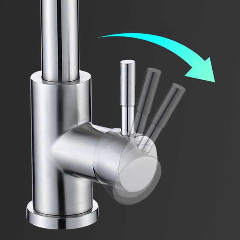 Modern Faucets 1-Handle Pull down with Water Dispenser Standard Kitchen Faucets Clearhalo 'Home Improvement' 'home_improvement' 'home_improvement_kitchen_faucets' 'Kitchen Faucets' 'Kitchen Remodel & Kitchen Fixtures' 'Kitchen Sinks & Faucet Components' 'kitchen_faucets' 1200x1200_bf66e14f-8acf-45a0-8ede-5a0dcb0b1c42