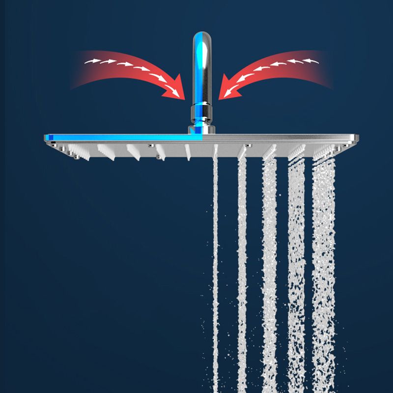 Wall Mounted Rectangle Shower System Spot Resist Copper Modern Style Shower System Clearhalo 'Bathroom Remodel & Bathroom Fixtures' 'Home Improvement' 'home_improvement' 'home_improvement_shower_faucets' 'Shower Faucets & Systems' 'shower_faucets' 'Showers & Bathtubs Plumbing' 'Showers & Bathtubs' 1200x1200_bf945eab-fa37-4c25-bb0e-a8c3e72f229c