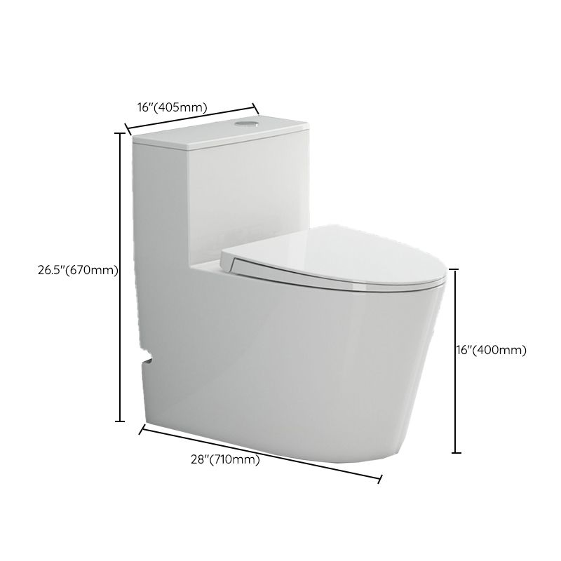 Modern White Floor Mount Toilet Slow Close Seat Included Toilet Bowl for Bathroom Clearhalo 'Bathroom Remodel & Bathroom Fixtures' 'Home Improvement' 'home_improvement' 'home_improvement_toilets' 'Toilets & Bidets' 'Toilets' 1200x1200_bfb1512c-b0a3-4eab-8c1d-ee650cd9e461