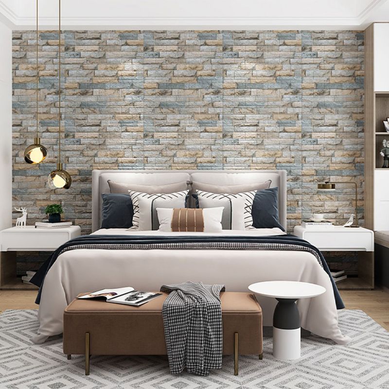 Plastic Wall Paneling Industrial Style Peel and Stick Backsplash Panels Clearhalo 'Flooring 'Home Improvement' 'home_improvement' 'home_improvement_wall_paneling' 'Wall Paneling' 'wall_paneling' 'Walls & Ceilings' Walls and Ceiling' 1200x1200_c00b4a8b-36ad-4394-baf1-5074dff6ec1d