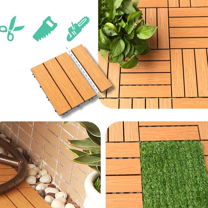 Composite Decking Tiles Interlocking Water Resistant Floor Tiles Clearhalo 'Home Improvement' 'home_improvement' 'home_improvement_outdoor_deck_tiles_planks' 'Outdoor Deck Tiles & Planks' 'Outdoor Flooring & Tile' 'Outdoor Remodel' 'outdoor_deck_tiles_planks' 1200x1200_c013acc3-1c00-4a4e-bc3b-fbe9f2c719ec