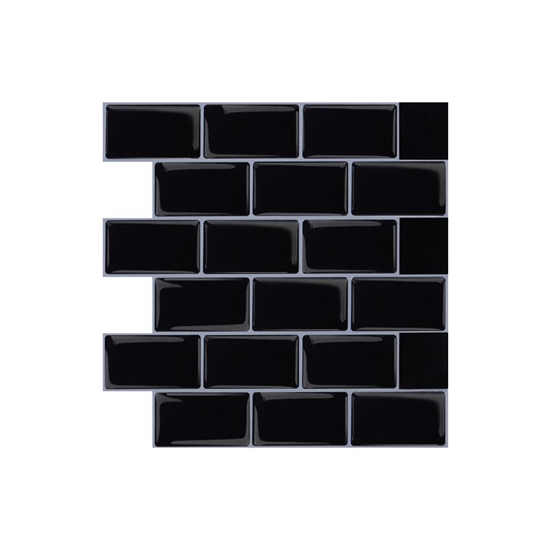 Plastic Peel & Stick Subway Tile Square Peel and Stick Backsplash Wall Tile Clearhalo 'Flooring 'Home Improvement' 'home_improvement' 'home_improvement_peel_stick_blacksplash' 'Peel & Stick Backsplash Tile' 'peel_stick_blacksplash' 'Walls & Ceilings' Walls and Ceiling' 1200x1200_c029a0c1-cf7b-4da5-8c48-8b18e98803f4