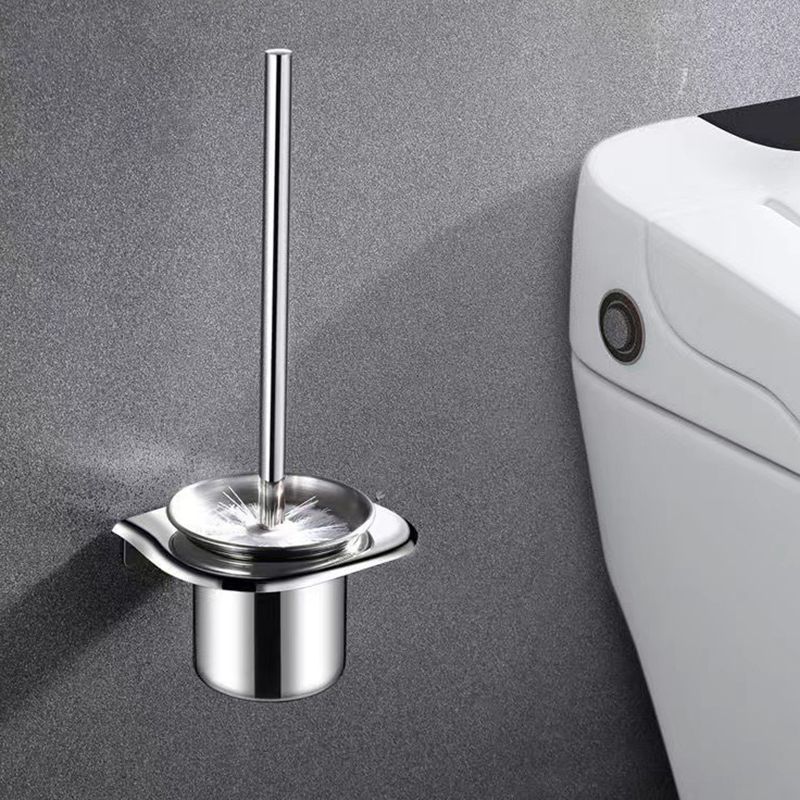 Contemporary Style Silver Metal Bathroom Accessory as Individual or as a Set Clearhalo 'Bathroom Hardware Sets' 'Bathroom Hardware' 'Bathroom Remodel & Bathroom Fixtures' 'bathroom_hardware_sets' 'Home Improvement' 'home_improvement' 'home_improvement_bathroom_hardware_sets' 1200x1200_c02bb1a2-ea2b-412a-b42a-e5238c81ec77