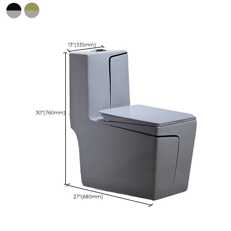 Traditional One Piece Flush Toilet Floor Mounted Gray Urine Toilet for Bathroom Clearhalo 'Bathroom Remodel & Bathroom Fixtures' 'Home Improvement' 'home_improvement' 'home_improvement_toilets' 'Toilets & Bidets' 'Toilets' 1200x1200_c0800930-05ce-4b78-b029-b7420a8a912c