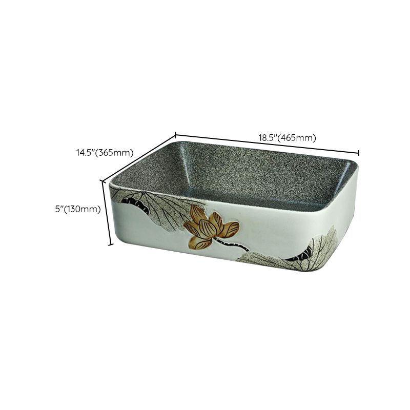 Porcelain Vessel Bathroom Sink Modern No Craftsmanship Vessel Bathroom Sink Only Clearhalo 'Bathroom Remodel & Bathroom Fixtures' 'Bathroom Sinks & Faucet Components' 'Bathroom Sinks' 'bathroom_sink' 'Home Improvement' 'home_improvement' 'home_improvement_bathroom_sink' 1200x1200_c091c8c3-e7f8-4d73-8564-f5a2fcf007e5