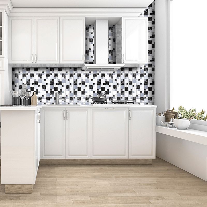 Modern Field Tile Waterproof Peel and Stick Backsplash Tile for Kitchen Clearhalo 'Flooring 'Home Improvement' 'home_improvement' 'home_improvement_peel_stick_blacksplash' 'Peel & Stick Backsplash Tile' 'peel_stick_blacksplash' 'Walls & Ceilings' Walls and Ceiling' 1200x1200_c0a84228-e0ae-4ebe-ba4f-01955ee290f0