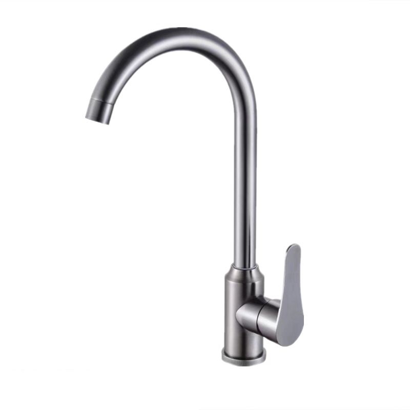 Modern Bar Faucet Stainless Steel Lever Handles with Accessories Bridge Kitchen Faucet Clearhalo 'Home Improvement' 'home_improvement' 'home_improvement_kitchen_faucets' 'Kitchen Faucets' 'Kitchen Remodel & Kitchen Fixtures' 'Kitchen Sinks & Faucet Components' 'kitchen_faucets' 1200x1200_c0d226b4-f741-46c8-b104-b4323f1da936