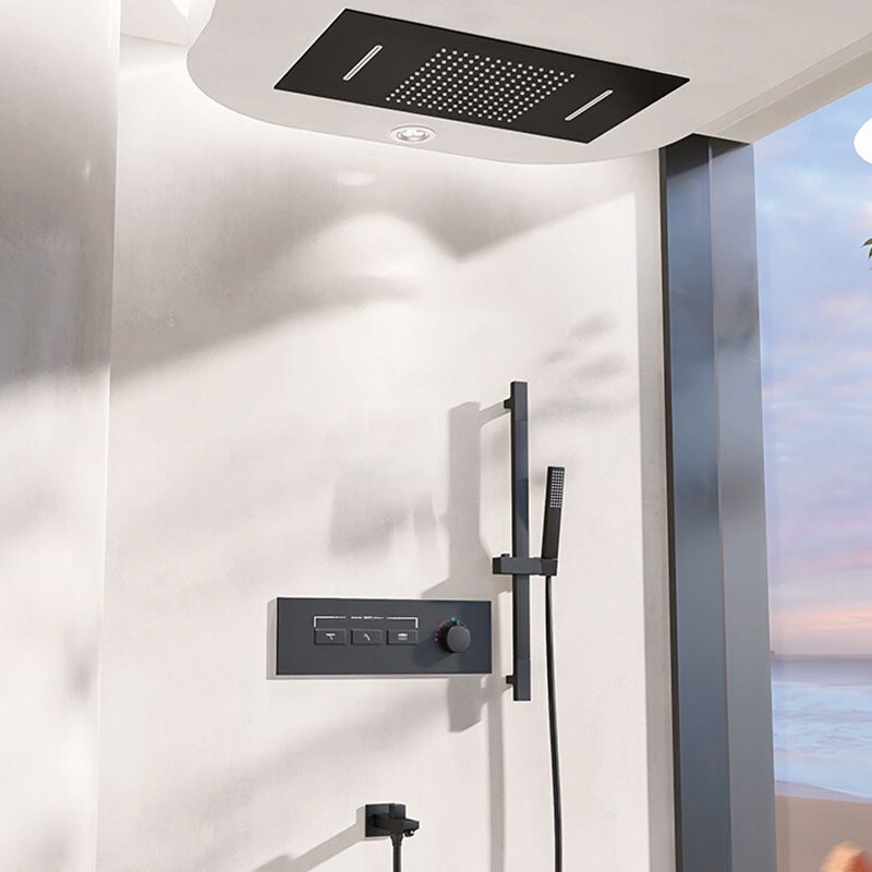 Contemporary Shower Set Dual Shower Head Thermostatic Wall Mounted Shower System Clearhalo 'Bathroom Remodel & Bathroom Fixtures' 'Home Improvement' 'home_improvement' 'home_improvement_shower_faucets' 'Shower Faucets & Systems' 'shower_faucets' 'Showers & Bathtubs Plumbing' 'Showers & Bathtubs' 1200x1200_c0d2df67-ebe8-44c8-bf61-1f4947488d42