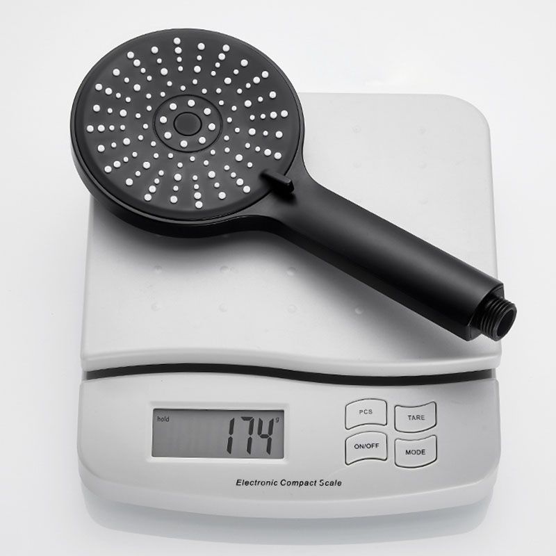 ABS Plastic Handheld Shower Head High Flow 5-Spray Patterns Wall-Mount Showerhead Clearhalo 'Bathroom Remodel & Bathroom Fixtures' 'Home Improvement' 'home_improvement' 'home_improvement_shower_heads' 'Shower Heads' 'shower_heads' 'Showers & Bathtubs Plumbing' 'Showers & Bathtubs' 1200x1200_c0f0b25e-b7d7-49a1-990c-febd75f7b6ca