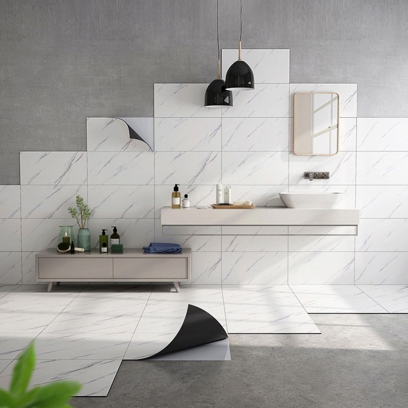 Modern Peel and Stick Backsplash Tile PVC Peel/Stick Backsplash Tile Clearhalo 'Flooring 'Home Improvement' 'home_improvement' 'home_improvement_peel_stick_blacksplash' 'Peel & Stick Backsplash Tile' 'peel_stick_blacksplash' 'Walls & Ceilings' Walls and Ceiling' 1200x1200_c0f0c1dc-49d8-433d-aee3-5fc94b4cc855