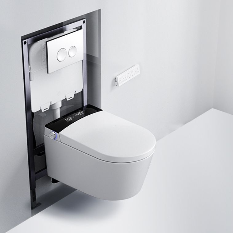 Contemporary 1-Piece Bidet Toilet Wall Mount Toilet Bowl for Washroom Clearhalo 'Bathroom Remodel & Bathroom Fixtures' 'Home Improvement' 'home_improvement' 'home_improvement_toilets' 'Toilets & Bidets' 'Toilets' 1200x1200_c1355772-58ed-4853-9ada-284203fc7a92