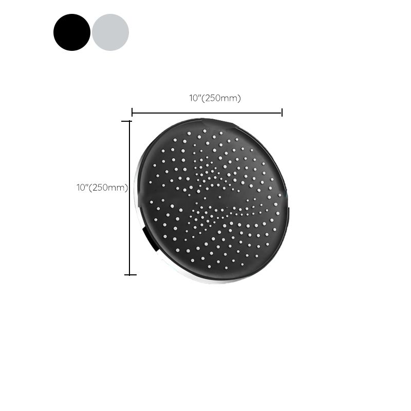 Modern Rectangle Shower Head Combo Standard Spray Pattern with Handheld Shower Head Clearhalo 'Bathroom Remodel & Bathroom Fixtures' 'Home Improvement' 'home_improvement' 'home_improvement_shower_heads' 'Shower Heads' 'shower_heads' 'Showers & Bathtubs Plumbing' 'Showers & Bathtubs' 1200x1200_c168b43a-f7d5-450d-b990-9ed812267043