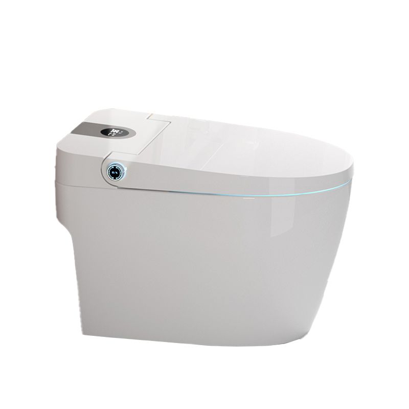 Elongated White Floor Mount Bidet with Heated Seat,15.75" Long Clearhalo 'Bathroom Remodel & Bathroom Fixtures' 'Bidets' 'Home Improvement' 'home_improvement' 'home_improvement_bidets' 'Toilets & Bidets' 1200x1200_c16aea24-5de6-48e8-96b4-cf4ca70fe002