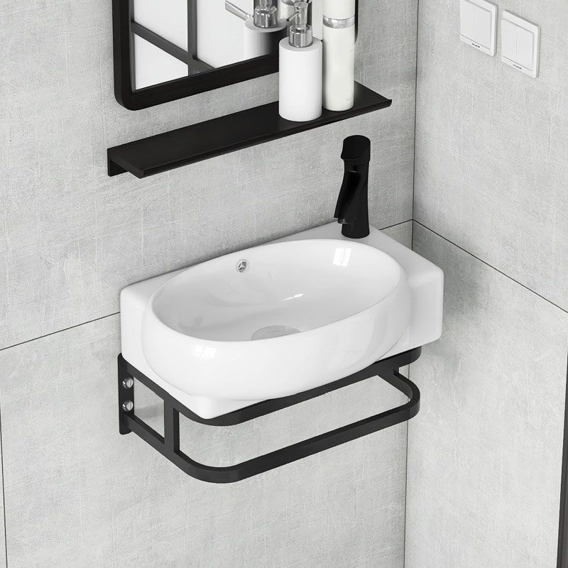 Contemporary Bathroom Sink with Pop-Up Drain Resin Specialty Wall Mount Bathroom Sink Clearhalo 'Bathroom Remodel & Bathroom Fixtures' 'Bathroom Sinks & Faucet Components' 'Bathroom Sinks' 'bathroom_sink' 'Home Improvement' 'home_improvement' 'home_improvement_bathroom_sink' 1200x1200_c16cec95-73a4-458b-8e9a-7ec6f59e5eb5