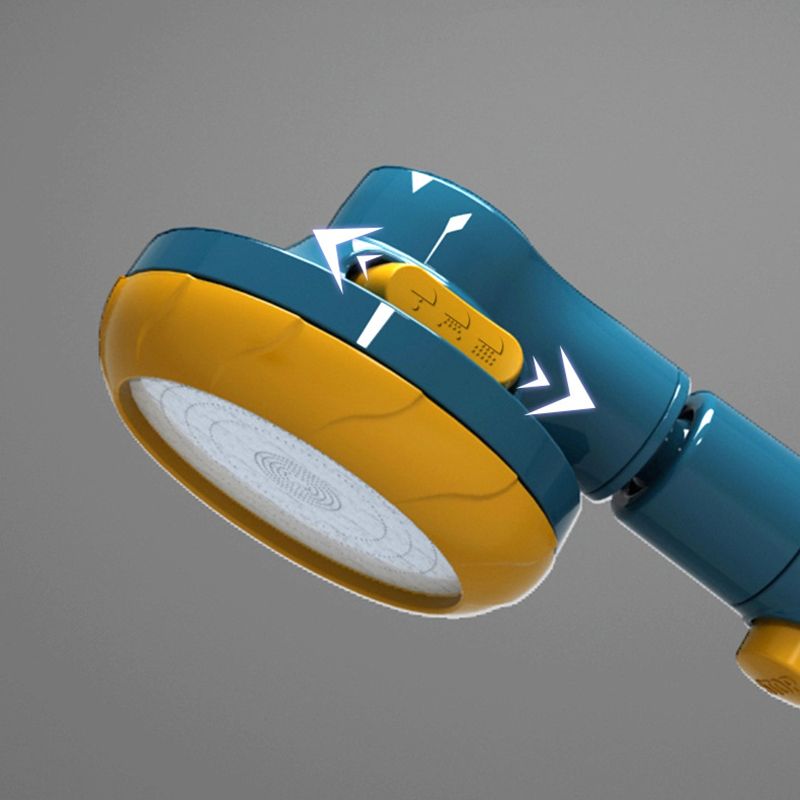 Modern Adjustable Shower Head Plastic Bathroom Handheld Shower Head Clearhalo 'Bathroom Remodel & Bathroom Fixtures' 'Home Improvement' 'home_improvement' 'home_improvement_shower_heads' 'Shower Heads' 'shower_heads' 'Showers & Bathtubs Plumbing' 'Showers & Bathtubs' 1200x1200_c1716d55-a5fe-4711-95de-4245b5687822