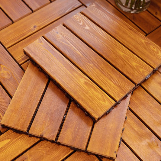 Wood Floor Tile Solid Wood Click-Locking Waterproof Plank Flooring Clearhalo 'Flooring 'Hardwood Flooring' 'hardwood_flooring' 'Home Improvement' 'home_improvement' 'home_improvement_hardwood_flooring' Walls and Ceiling' 1200x1200_c17db7b7-8be1-41a0-bb27-a2a729832d85