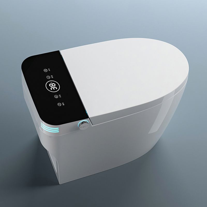 Minimalist White Floor Standing Bidet with Heated Seat and Remote Control Included Clearhalo 'Bathroom Remodel & Bathroom Fixtures' 'Bidets' 'Home Improvement' 'home_improvement' 'home_improvement_bidets' 'Toilets & Bidets' 1200x1200_c17eacf6-f3bb-44cc-b7fa-d64d9b855fcc