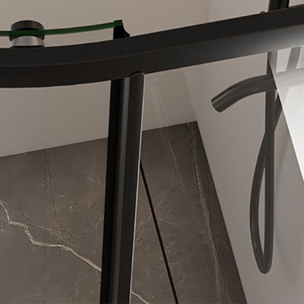 Round Frame Shower Enclosure Double Sliding Tempered Glass Shower Stall Clearhalo 'Bathroom Remodel & Bathroom Fixtures' 'Home Improvement' 'home_improvement' 'home_improvement_shower_stalls_enclosures' 'Shower Stalls & Enclosures' 'shower_stalls_enclosures' 'Showers & Bathtubs' 1200x1200_c18fba22-d596-4ce2-b1c9-7a2a173d0c89