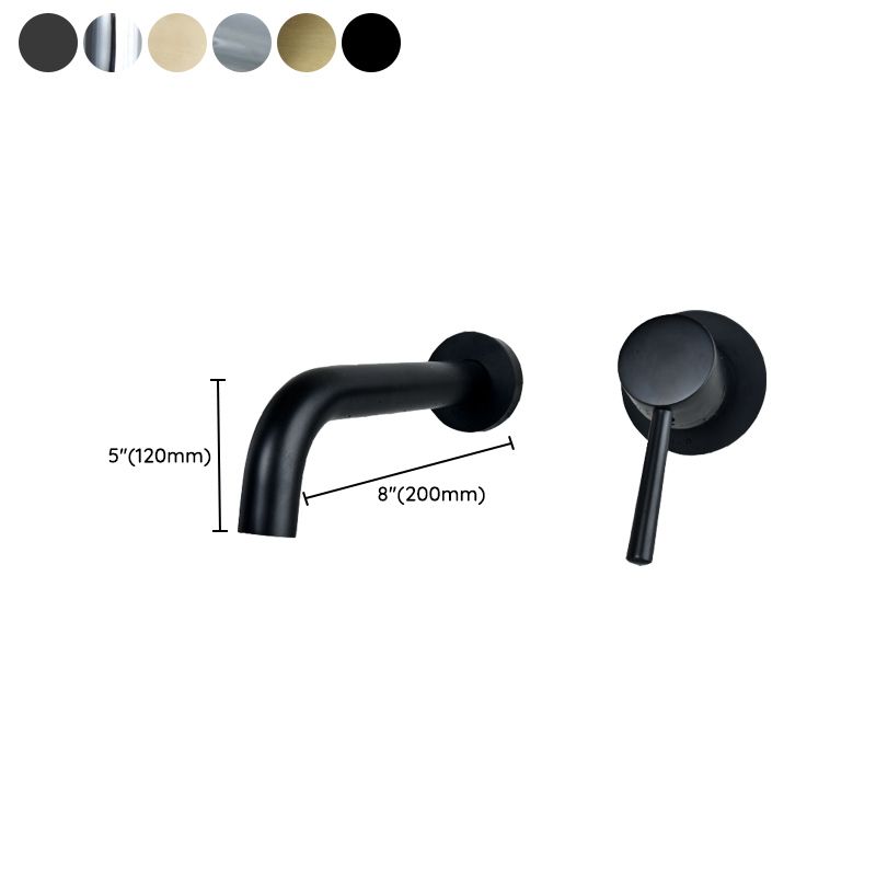 Wall Mounted Bronze Tub Filler Double Handles Bathtub Spout Tub Faucet Trim Clearhalo 'Bathroom Remodel & Bathroom Fixtures' 'Bathroom Sink Faucets' 'Bathroom Sinks & Faucet Components' 'bathroom_sink_faucets' 'Home Improvement' 'home_improvement' 'home_improvement_bathroom_sink_faucets' 1200x1200_c1a85b8f-b862-45dd-9305-2c33127a48a0