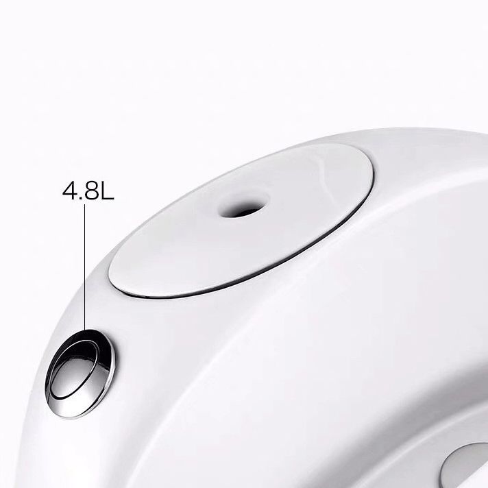 Modern UF Siphon Jet Toilet Bowl Floor Mount Flush Toilet with Toilet Seat Clearhalo 'Bathroom Remodel & Bathroom Fixtures' 'Home Improvement' 'home_improvement' 'home_improvement_toilets' 'Toilets & Bidets' 'Toilets' 1200x1200_c1c0d89a-0ec5-4758-a174-d7f7bb591693