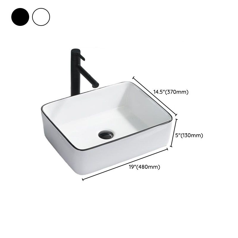 Modern Bathroom Sink Pop-Up Drain Rectangular Trough Sink without Faucet Clearhalo 'Bathroom Remodel & Bathroom Fixtures' 'Bathroom Sinks & Faucet Components' 'Bathroom Sinks' 'bathroom_sink' 'Home Improvement' 'home_improvement' 'home_improvement_bathroom_sink' 1200x1200_c1d36c8d-ea0f-44a5-b801-eab77ebc8c3e