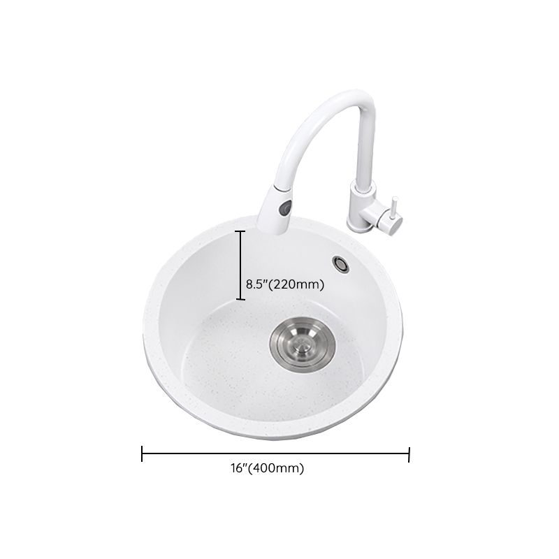 Contemporary Style Kitchen Sink Overflow Hole Design Drop-In Quartz Kitchen Sink Clearhalo 'Home Improvement' 'home_improvement' 'home_improvement_kitchen_sinks' 'Kitchen Remodel & Kitchen Fixtures' 'Kitchen Sinks & Faucet Components' 'Kitchen Sinks' 'kitchen_sinks' 1200x1200_c1dcfaae-77df-4762-a277-8368e5a5970f