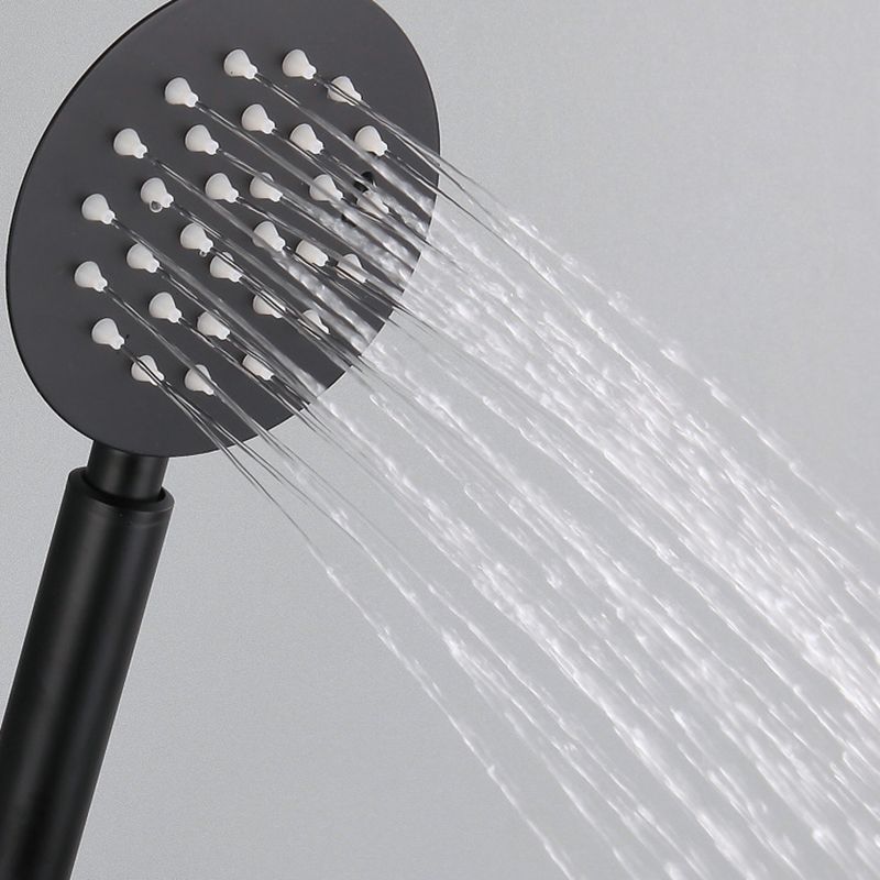 Modern Oval Swivel Shower Stainless Steel Shower Head Shower Faucet on Wall Clearhalo 'Bathroom Remodel & Bathroom Fixtures' 'Home Improvement' 'home_improvement' 'home_improvement_shower_faucets' 'Shower Faucets & Systems' 'shower_faucets' 'Showers & Bathtubs Plumbing' 'Showers & Bathtubs' 1200x1200_c2123820-c4af-4e5f-95ab-016be9191e5f