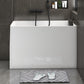 Back to Wall Rectangular Bathtub Antique Finish Soaking Bath Tub (Faucet not Included) Clearhalo 'Bathroom Remodel & Bathroom Fixtures' 'Bathtubs' 'Home Improvement' 'home_improvement' 'home_improvement_bathtubs' 'Showers & Bathtubs' 1200x1200_c21d8d2c-9fb5-451e-869d-55e3983a57ca
